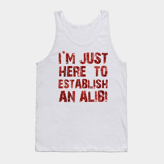 ALIBI Tank Top by JennyPool